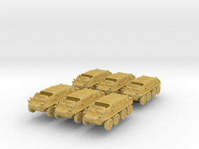 BTR 60 P (closed) (x6) 1/500 in Tan Fine Detail Plastic