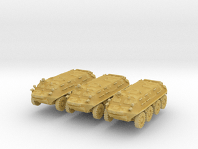 BTR 60 PA (late) (x3) 1/350 in Tan Fine Detail Plastic