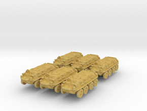 BTR 60 PA (late) (x6) 1/400 in Tan Fine Detail Plastic