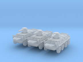 BTR-60 PB (x3) 1/350 in Clear Ultra Fine Detail Plastic