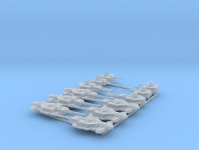 6mm Turret Variety Pack (12) in Clear Ultra Fine Detail Plastic