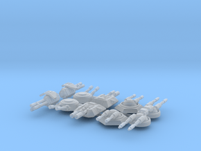 1/270 Turret Variety Pack #2 in Clear Ultra Fine Detail Plastic
