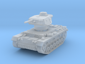 Panzer III Observer 1/76 in Clear Ultra Fine Detail Plastic