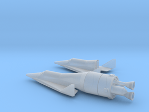 1/400 BOEING X-20 DYNA SOAR in Clear Ultra Fine Detail Plastic