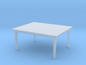 Table HO Scale in Clear Ultra Fine Detail Plastic