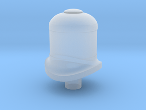 HO Davenport small dome in Clear Ultra Fine Detail Plastic