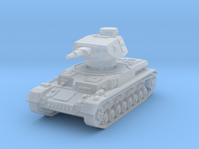 Panzer IV D 1/100 in Clear Ultra Fine Detail Plastic