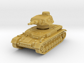 Panzer IV D 1/76 in Tan Fine Detail Plastic