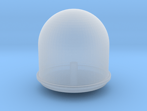 SATCOM dome in Clear Ultra Fine Detail Plastic