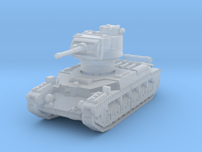 Matilda II (early) 1/200 in Clear Ultra Fine Detail Plastic