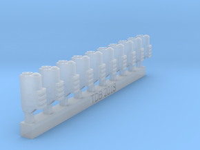 PEQ box V2 X10 in Clear Ultra Fine Detail Plastic