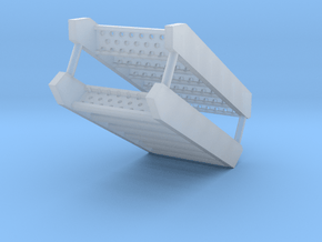 SHOALBUSTER 2609 stair foredeck (2pcs) in Clear Ultra Fine Detail Plastic