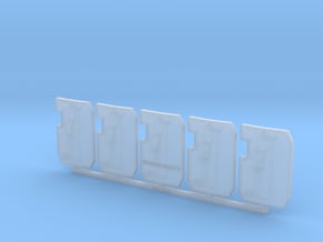 Lambda Primaris Boarding Shield X5 in Clear Ultra Fine Detail Plastic