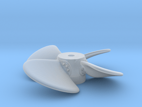 ASD 3213 - propeller left (1pcs) in Clear Ultra Fine Detail Plastic