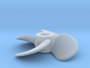 ASD 3213 - propeller right (1pcs) in Clear Ultra Fine Detail Plastic