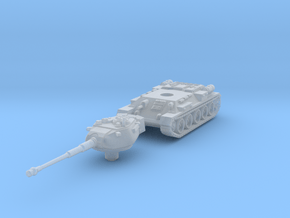 1:200 Captured T-34/85 rearmed with 88mm Gun in Clear Ultra Fine Detail Plastic