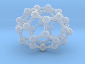 0033 Fullerene c36-05 d2 in Clear Ultra Fine Detail Plastic