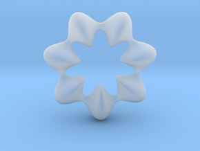 0066 AntisymmetricTorus (p=7.0) #009 in Clear Ultra Fine Detail Plastic