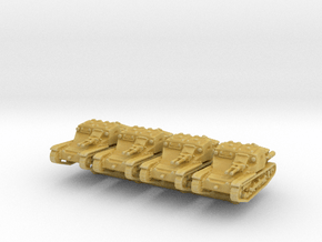 CV 33 Serie II (x4) 1/285 in Tan Fine Detail Plastic