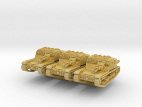 CV 33 Command (x3) 1/200 in Tan Fine Detail Plastic