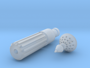 Gauntlet Rocket in Clear Ultra Fine Detail Plastic