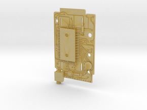 Casio MQ-1 Circuit Board in Tan Fine Detail Plastic