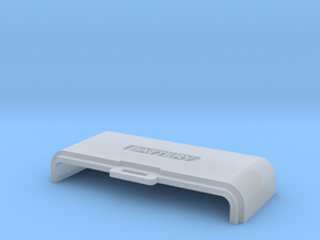 MQ-1 Battery Cover in Clear Ultra Fine Detail Plastic