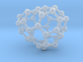 0185 Fullerene C42-2 c1 in Clear Ultra Fine Detail Plastic