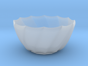 0200 Model (d=10cm,h=5cm) #002 in Clear Ultra Fine Detail Plastic