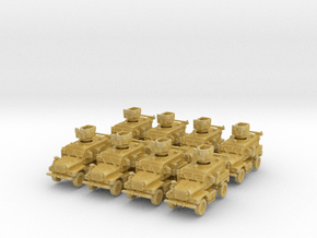 MRAP Cougar 4x4 (x8) 1/500 in Tan Fine Detail Plastic