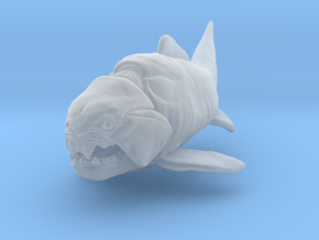 Dunkleosteus middle size(color) in Clear Ultra Fine Detail Plastic