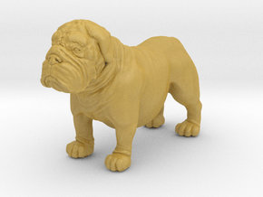 Bull Dog mini size (color) in Tan Fine Detail Plastic