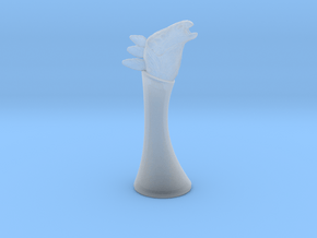 (Chess) Stegosaurus Rook in Clear Ultra Fine Detail Plastic