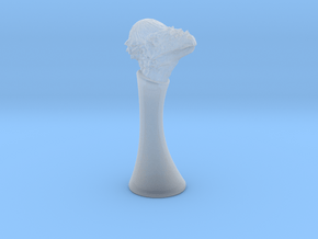(Chess) Pachycephalosaurus Bishop in Clear Ultra Fine Detail Plastic