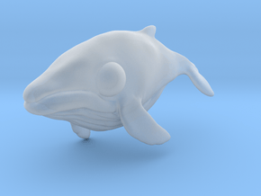 Breedingkit Humpback Whale in Clear Ultra Fine Detail Plastic