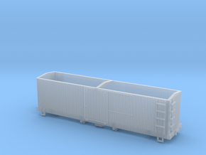 HOn30 Sandy River 28 foot Boxcar in Clear Ultra Fine Detail Plastic