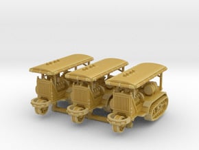 Holt 120 Tractor (x3) 1/220 in Tan Fine Detail Plastic