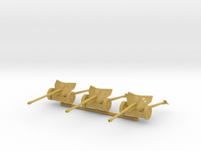 8.8 cm Pak 43/41 (x3) 1/220 in Tan Fine Detail Plastic