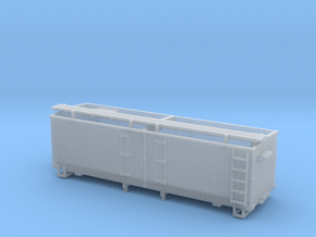 HOn30 25ft Reefer in Clear Ultra Fine Detail Plastic