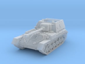 SU-85B Tank 1/76 in Clear Ultra Fine Detail Plastic