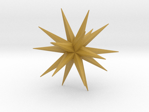 0449 Trapezohedrons F (I08) in Tan Fine Detail Plastic