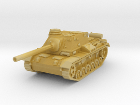 SU-85I Tank 1/76 in Tan Fine Detail Plastic