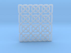 0514 Celtic Knotting - Ibain Grid [p49] in Clear Ultra Fine Detail Plastic