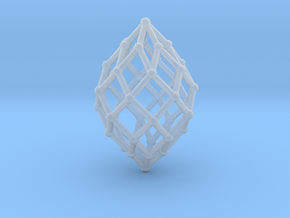 0580 Polar Zonohedron V&E [7] #002 in Tan Fine Detail Plastic
