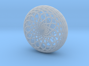 0586 Kosekomahedron [002] - Zonohedral Torus in Tan Fine Detail Plastic