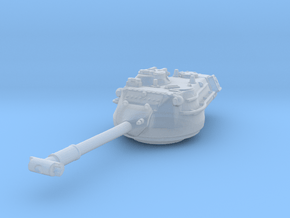 M47 Patton late Turret 1/100 in Clear Ultra Fine Detail Plastic