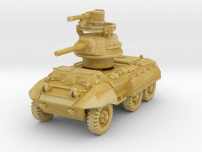 M8 Greyhound MG 1/76 in Tan Fine Detail Plastic