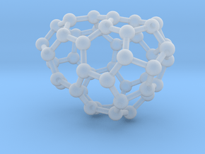 0629 Fullerene c44-7 d1 in Clear Ultra Fine Detail Plastic