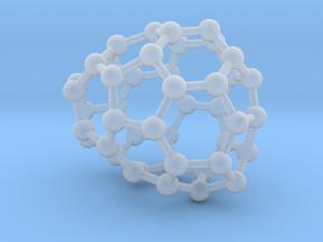 0644 Fullerene c44-16 c1 in Clear Ultra Fine Detail Plastic