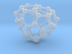 0690 Fullerene c44-62 c1 in Clear Ultra Fine Detail Plastic